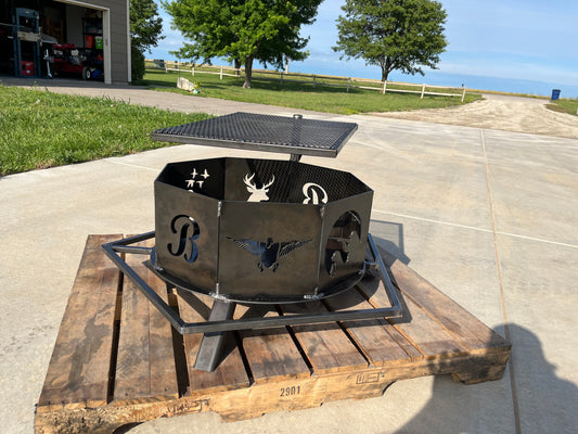 Firepit 24in Octagon