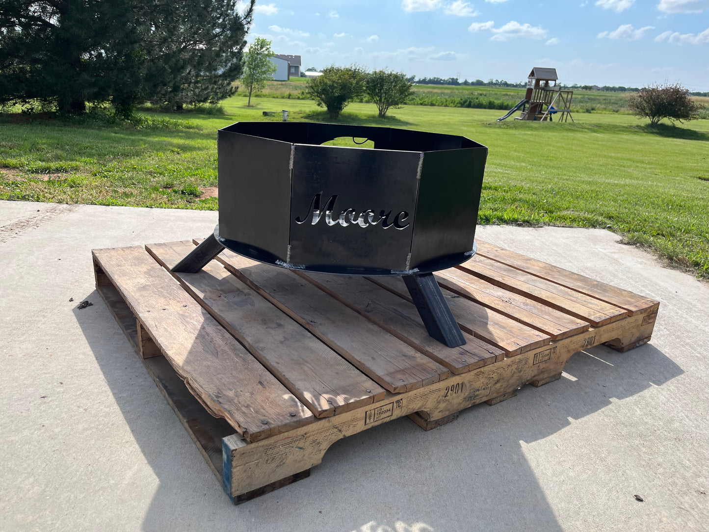 Firepit 24in Octagon